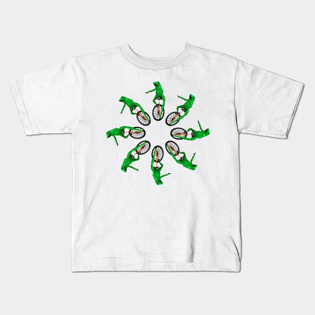 dat boi spiral Kids T-Shirt by James Mclean